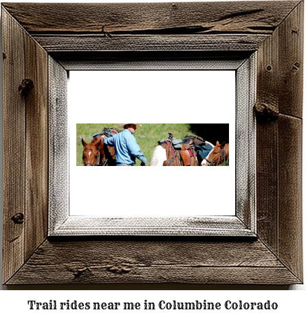 trail rides near me in Columbine, Colorado